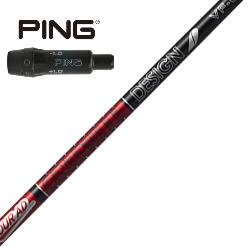 グラファイトデザイン Tour AD ピンドライバー用 Tour AD VF スリーブ付きシャフト メンズ