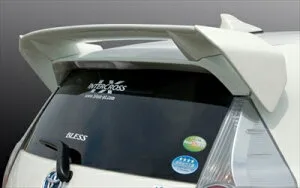 アクア NHP10 前中期 INTERCROSS リアウイング Ver.1 FRP製 塗装済 ダークバイオレットマイカメタリック (9AF) 取付込