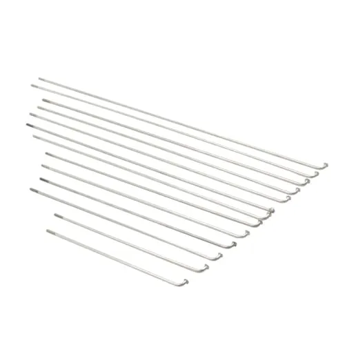 36PCS 12G ステンレススチール 自転車スポーク シルバー 54-238MM キット(12G 130mm)