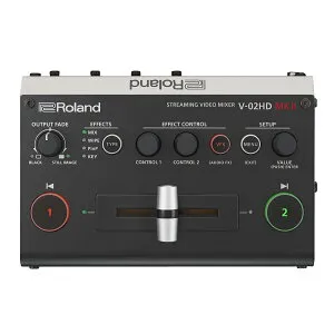 ローランド ROLAND V-02HDMKII STREAMING VIDEO MIXER ビデオスイッチャー ビデオミキサー