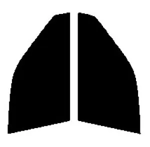 GHOST2 NEO(ゴースト2 ネオ) オーロラ79 運転席・助手席 ミツビシ ギャラン セダン E31A・E32A・E33A・E34A・E35A・E37A・E39Aカット済みカーフィルム UVカット 99％ 紫外線対策 断熱 IR効果