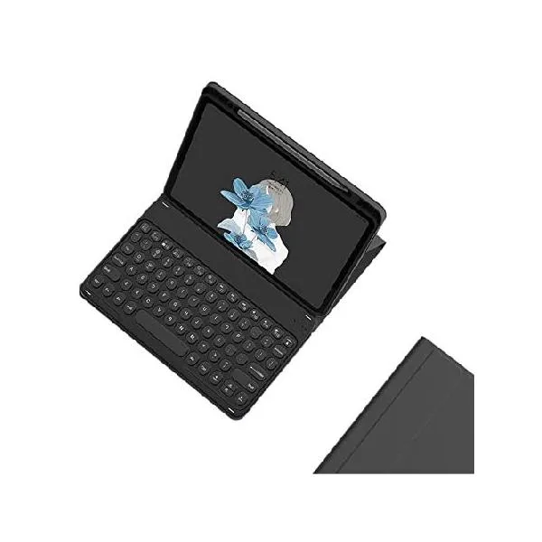 Keyboard Cover for iPad Air4 2020/Air5 2022 /Pro11 4th Gen 3rd Gen 2nd Gen, Magnetic Detachable Smart Bluetooth Keyboard with Pencil Slot Fas_並行輸入