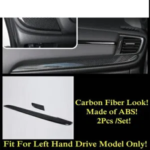 ドア スピーカー ハンドル ボウル エア AC ホイール ギア ドリンクホルダー カバー トリム カーボンファイバー アクセサリー インテリア 適用: ホンダ CR-V CRV 2017-2020 タイプL AL-PP-0006 AL Interior p