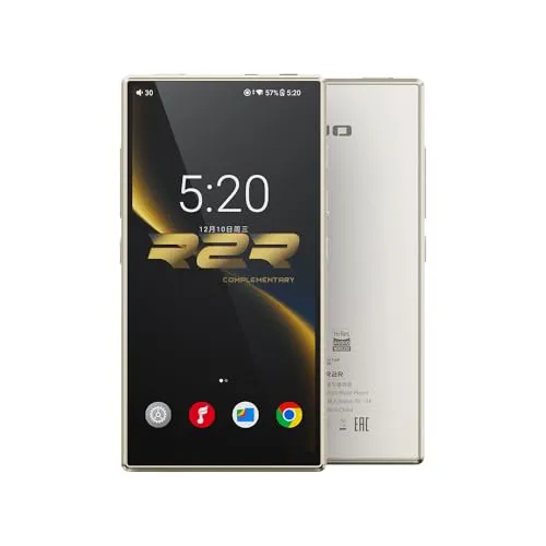 FiiO M33 R2R ポータブルHiFiミュージックプレーヤー Snapdragon 680 8GB RAM + 128GBストレージ True R2R DAC XMOS XU316 USBオーディオ 1100mW バランス出力 AUTO EQ 5.5