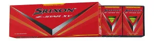 DUNLOP ダンロップゴルフボール SRIXON Z-STAR XV 2023年モデル 1ダース(12個入り) プレミアムパッションイエ ロー