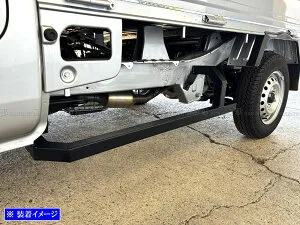 【 BRIGHTZ ハイゼットトラック S500P S510P サイドガード 黒 】 【 SID－GUA－014 】 S500 S510 S 500 510 ハイゼット トラック