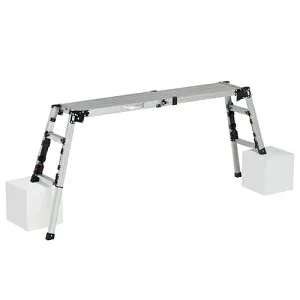 【法人向け】【代引き不可】☆ピカ/PiCa DXP-S86A 四脚アジャスト式足場台 (上部操作タイプ) スタッピー DXP シリーズ 天板の高さ：0.55～0.86m 天場幅スライドタイプ 【時間指定不可】