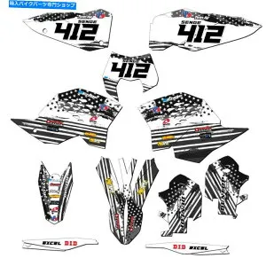 Graphics decal kit 2008-2011 XCF-W Merica Matte Black Senge Graphics Kit KTMと互換性 2008-2011 XCF-W MERICA Matte Black Senge Graphics Kit Compatible with KTM【並行輸入品】