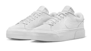 【NIKE】DM7590-101 W COURT LEGACY LIFT WHITE ナイキ ウィメンズ コート レガシー リフト ホワイト 大人靴 レディース メンズ スニーカー シューズ