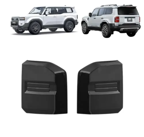 【kiAuto】 ランドクルーザー250系対応 LC250 ランクル250系 外装 リアフォグカバーリフレクターカバー リアマーカーフォグランプ スモーク テールランプ テールライト テール リア カバー スモーク パネル ガーニッシュ FOR LAND