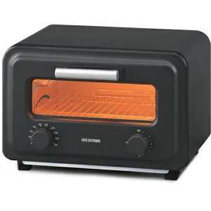 アイリスオーヤマ IRIS スチームカーボントースター チャコール SOT-201-B [155-680585]