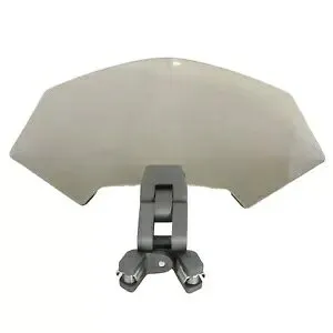 BMW R 1250 GS Adventure 19-用スモークユニバーサルクリップオンスクリーンエクステンション Smoked Universal Clip On Screen Extension for BMW R 1250 GS Adventure 19- 【並行輸入品】