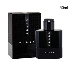 プラダ ルナロッサ ブラック オードパルファム 50ml 香水 メンズ PRADA LUNA ROSSA BLACK EDP [efm]春 母の日 お祝い