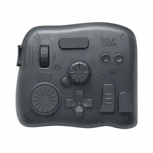 ツアーボックス TourBox Elite translucent（ツアーボックスエリート）[TBECA-TS] トランスルーセント【送料無料※沖縄・離島配送不可】Photoshop Paint Tool SAI クリスタ Lightroom Capture One Camera Raw On1 Luminar N