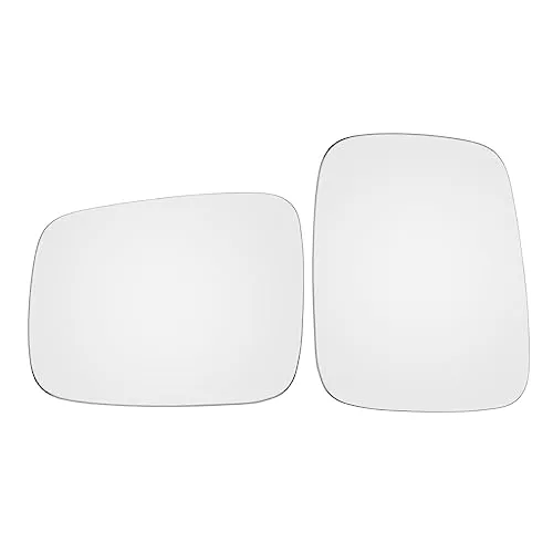 サイドミラーレンズ に適合するトランスポーター に適合するT4 1990-2003 バックミラーリアビュー凸左右サイドミラーガラススティック自己粘着(Left And Right)