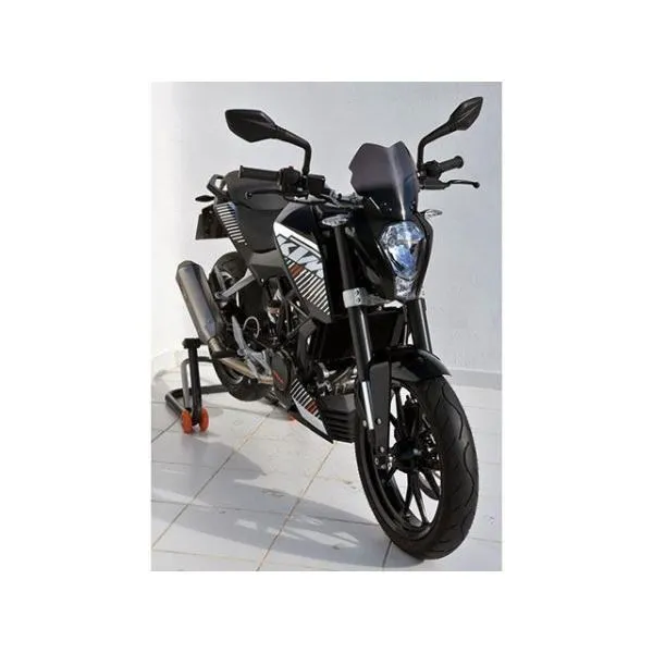 ERMAX 390 DUKE スクリーン関連パーツ 390 Duke 2011-2014 スポーツスクリーン 22cm カラー クリア アルマックス