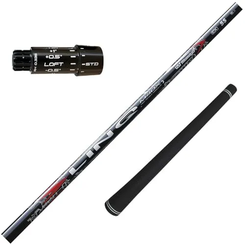 ZEROSTATiON スリクソンZXi用互換 スリーブ付きシャフト USTマミヤ LIN-Q RED EX リンクレッド 日本仕様 [XXIO14/ZXi] ゴルフシャフト [LIN-Q RED EX 7(S)/45.25インチ]