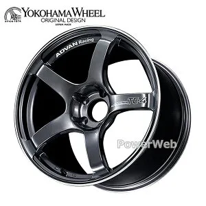 [ホイールのみ単品4本セット] ADVAN Racing TC-4 18インチ×8.5J PCD：114.3 穴数：5 インセット：45 GMR アドバン レーシング