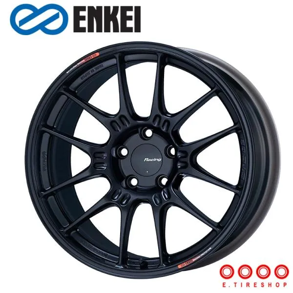 エンケイ GTC02 17×7.5J PCD100 5H INSET+38 マットブラック MBK 17インチ ENKEI レーシング ホイール 単品1本