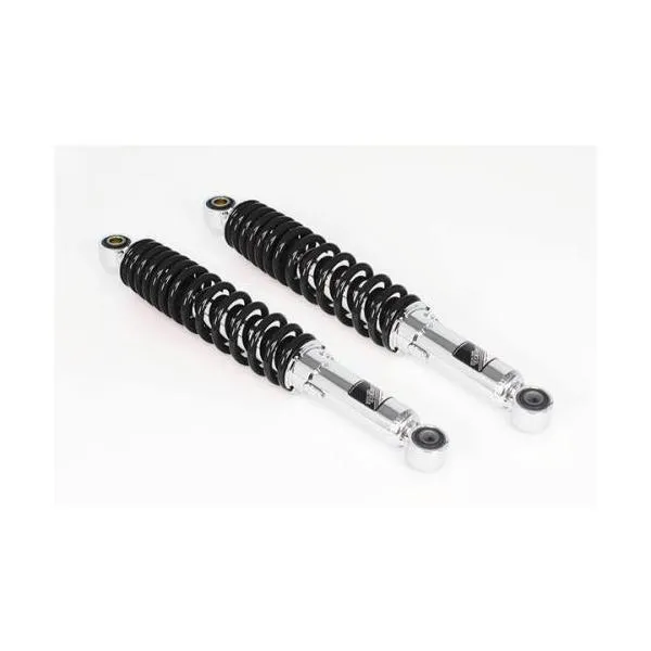 SP武川（タケガワ） リアショックアブソーバー(2本セット/ブラック塗装) スーパーカブ50/110(AA04/09・JA10/44/59)｜06-04-0156