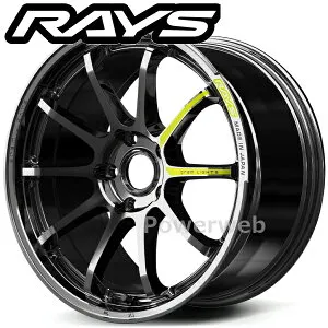 [ホイール1本(単品)] RAYS gram LIGHTS 57NR LIMITED 18インチ×9.5J PCD：100 穴数：5 インセット：38 レイズブラックメタルコート (RB) (グラムライツ 57NR リミテッド)