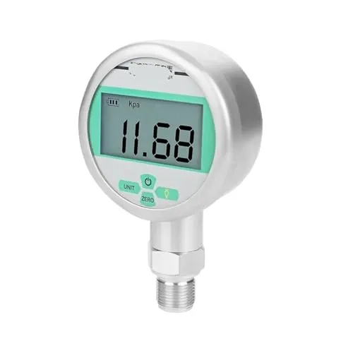 0.2G 100mm NPT1-4 100mmダイヤル ラジアル油圧圧力計 0-0.1Mpa 0-0.16Mpa 0-0.25Mpa 0-0.4Mpa LCDディスプレイ圧力計(0-2.5Mpa)