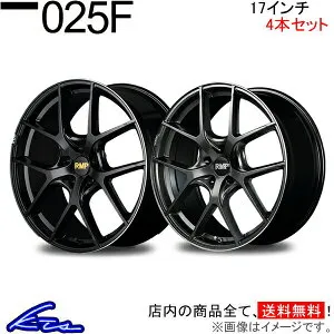 シビックセダン ハッチバック FC系 FK系 アルミホイール MID RMP 025F【17×7J 5-114 INSET48】マルカサービス 17インチ 5穴 114.3 +48 インセット48 CIVIC SEDAN HATCHBACK 車用ホイール 1本 4本セット 1台分 一台