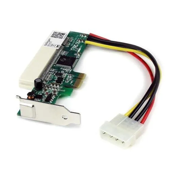 STARTEC.COM社 PCI Express - PCI変換カード/オス・メス/ペリフェラル電源 PEX1PCI1