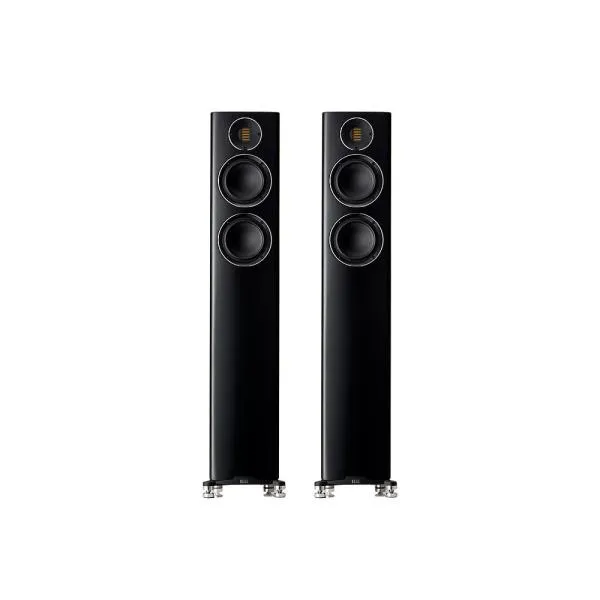 ELAC - CARINA FS247.4/サテンブラック（ペア）フロアスタンドスピーカー【メーカー直送品（代引不可）・納期は確認後ご連絡】