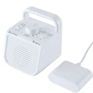 TOSHIBA 東芝 AUREX テレビ用無線スピーカー AX-WST10W ホワイト