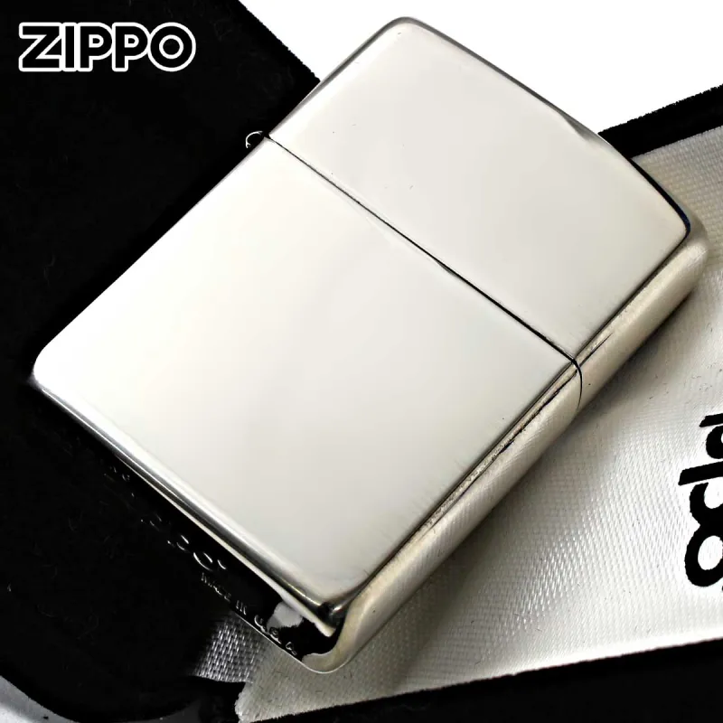 Zippo ジッポライター 純銀 スターリングシルバー 925 Sterling Silver ポリッシュ 鏡面 無地 No.15YMEX
