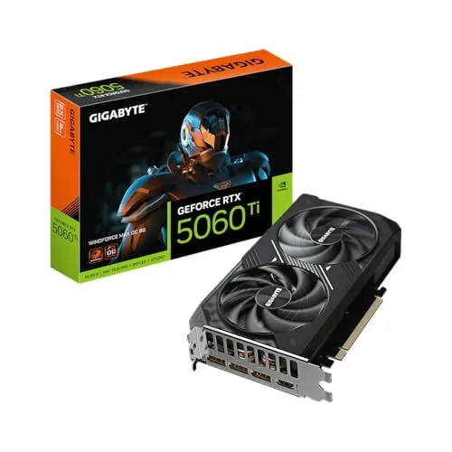 GIGABYTE NVIDIA Geforce RTX5060Ti 搭載 グラフィックボード GDDR7 8GB ギガバイト 【国内正規代理店品】 GV-N506TWF2MAX OC-8GD