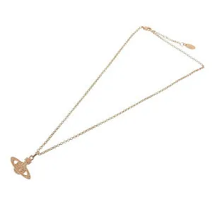 ヴィヴィアンウエストウッド Vivienne Westwood ネックレス アクセサリー MINI BAS RELIEF PENDANT 63020086 02G120 ピンクゴールド