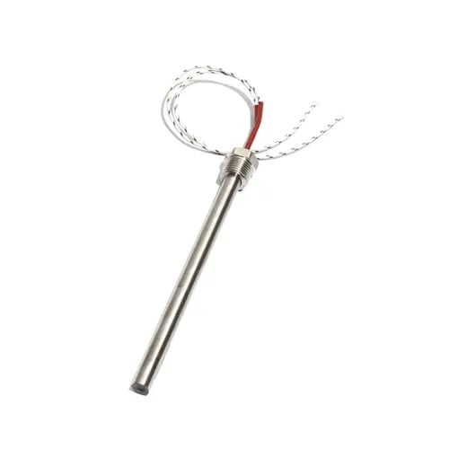 12 ミリメートル直径 150 ? 200 ミリメートル DN15/21 ミリメートルねじ込みシングルヘッド加熱チューブ 110 V/220 V/380 V 201 ステンレス鋼加熱ロッドとナット(220V,500W 12x150mm)