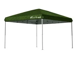 タープテント(スチール) 3.0m×3.0mタイプ [カモフラージュ/グリーン]