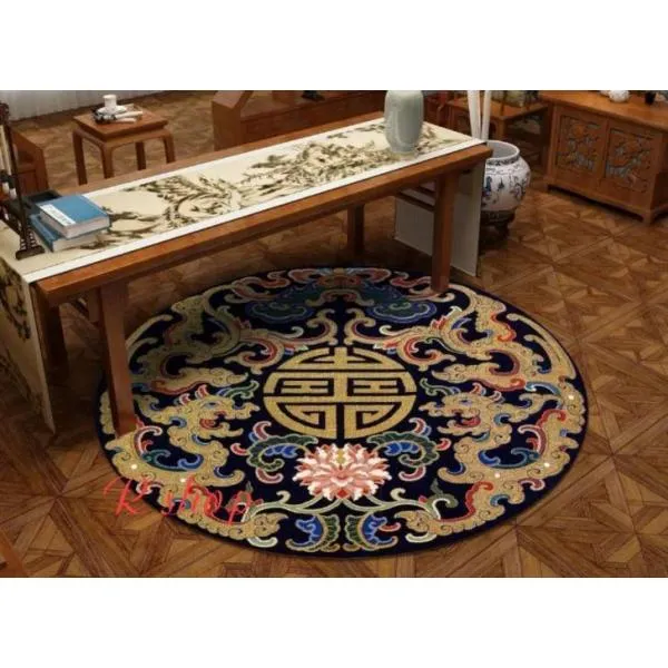 A07396 Aラグマット リビングマット ．玄関マット カーペット．お風呂マット 120cmサイズ オーダー可能