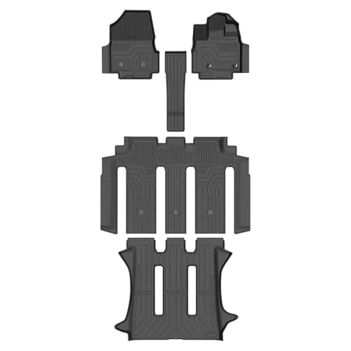 Jiooy ホンダ 新型フリード GT系 6人乗り フロアマット+セカンドマット+ラゲッジマット GT1 フロアマット GT2 3D立体 GT3/4 カーマット GT5 トランクマット GT6/7/8 防水 縁高 汚れ防止 TPE 滑り止め アクセサリー