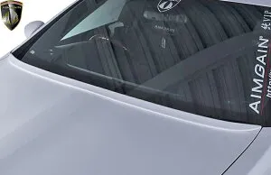 【M's】レクサス 40系 後期 LS460 LS600h F-SPORT用 (2012.10-2017.10) AIMGAIN 純VIP GT ボンネットスポイラー Type-1 エイムゲイン エアロ レクサスエアロ LSエアロ エアロパーツ ボンネットウイング LEXUS LS Fス