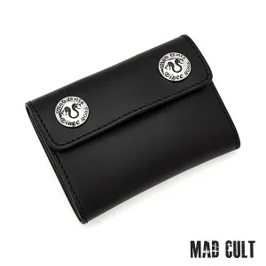 マッドカルト ダブルボタンミニウォレット SV2スナップ メンズ レディース アクセサリー ジュエリー MAD CULT