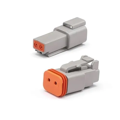 5/10/100 セットキット 2P/3P/4P/6P/8P 22-16AWG 防水電線コネクタプラグ DT06-2S DT04-2P(2p Whole Set,100Sets)