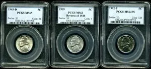 1978-S 1997-S & 1998-S プルーフ ジェファーソン ニッケル PR69DCAM PCGS 7863114 3枚セット