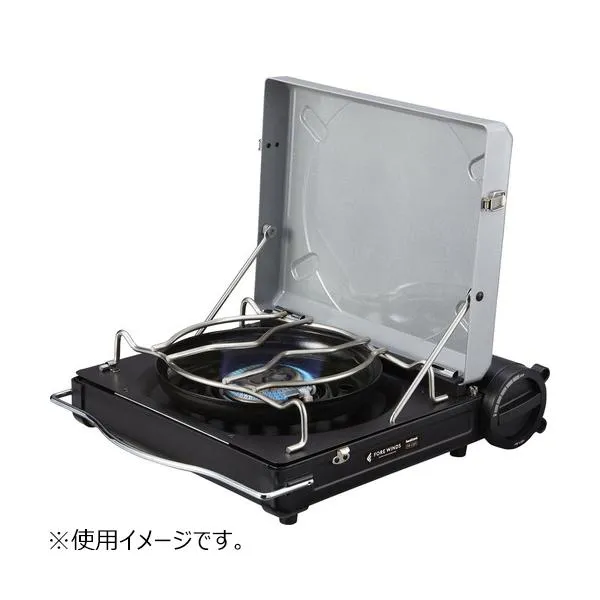 フォアウィンズ（FORE WINDS） ラックスキャンプストーブ FW－LS01－SL シルバー ハンズ