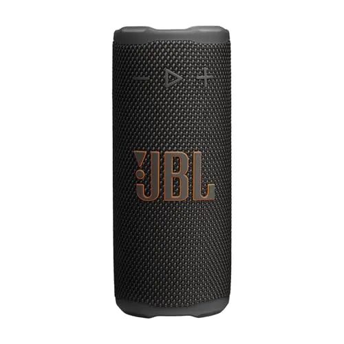 JBL GRIP/スマートサイズ ポータブルスピーカー/Bluetooth対応 / IP68 防塵防水/アンビエントライト/アプリ対応/USB-C/AURA CAST マルチスピーカー接続/ブラック/JBLGRIPBLK