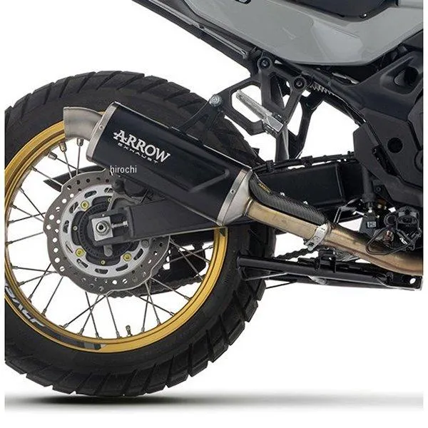 72641AON-72203PD アロー ARROW フルエキゾーストマフラー Indy Race 25年 XL750トランザルプ アルミダーク/ステンエンド JP店