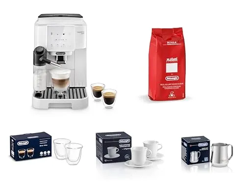 De’Longhi (デロンギ) 全自動コーヒーマシン マグニフィカスタート ECAM22062W エントリーセット