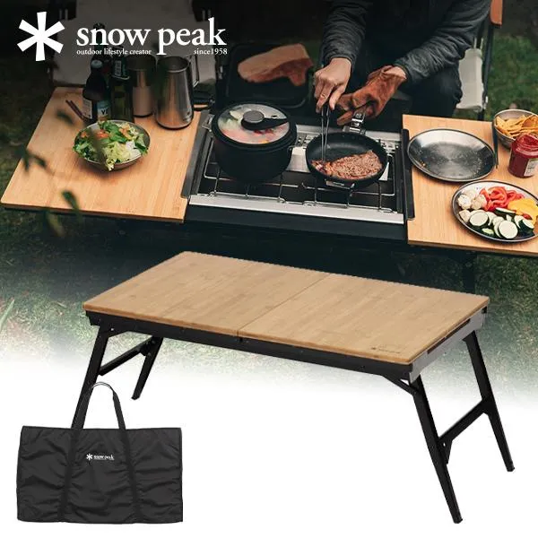 スノーピーク snow peak エクステンションIGT キャンプ アウトドア バーベキュー アイアングリルテーブル IGT 折りたたみ CK090 CK-090
