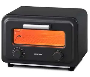 IRIS OHYAMA アイリスオーヤマ トースター スチームオーブントースター おすすめ 2枚焼き 遠赤フラットカーボンヒーター搭載 SOT-201-B 遠赤フラットカーボンヒーターとスチームでサクッともっ