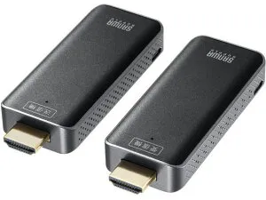 【マラソン限定★ポイント2倍】サンワサプライ ワイヤレスHDMIエクステンダー VGA-EXWHD10 切替機 分配器 PC周辺機器 パソコン 家電