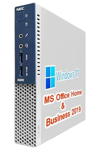【整備済み品】 ミニPC Mate MC-1 / Win11 Pro/MS Office H&B 2019 / Core i7-7700T / wajunのWIFI/Bluetooth / 8GB / 512GB SSD