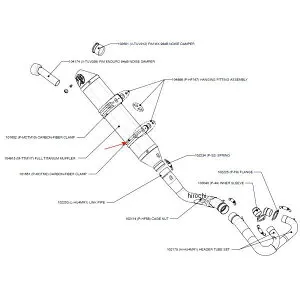 1860-0186 アクラポビッチ AKRAPOVIC サイレンサーバンド ハスクバーナ SM450R P-MCTM2 HD店